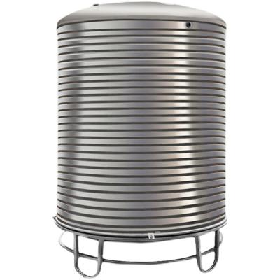 China Hot Selling Food Grade Stainless Steel Vertical Water Tank 1000 Liter Price Insulation Round Water Tank for sale