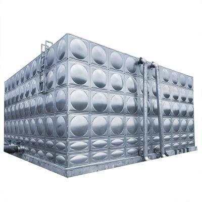 China Custom Wholesale Combined Stainless Steel Water Tank Fire Fighting Water Storage Tank for sale