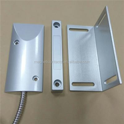 China Alarm Magnetic Magnetic Sensors Hook Roll Door Shutter Magnetic Door Contact Sensor for sale