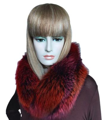 China Trend China Factory Customization Women Winter Scarf Classic Long Fox Velvet for sale