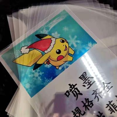 China High absorptivity inkjet clear transparent matte inkjet film for offset printing and silk screen printing film for sale