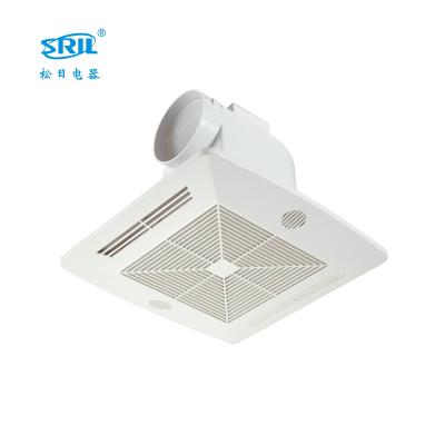 China Hotels Toilet Exhaust Fan Plastic Square ABS Bathroom Duct 8 Inch Exhaust Fan for sale