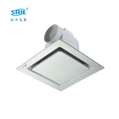 China Hotel ABS Plastic Square Bathroom Fan Copper Motor Factory Price Bathroom Exhaust Fan (SRL12M) for sale