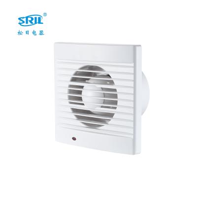 China Plastic exhaust fan hotels 100mm 125mm toilet 150mm household exhaust fan 4inch 5inch 6 inch greenhouse bathroom exhaust fan for sale