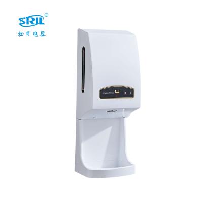 China Outdoor Automatic Hand Sterilizer For Schools Hospital ABS Equipment Hand Dryers Sterilization Energy Saving Detection Touchless for sale