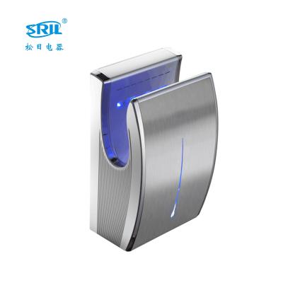 China ABS Plastic CE ROHS Certification Hotel Luxury Spray Hand Dryer High Speed ​​Hand Dryer 304 Stainless Steel With HEPA Filter+UV Light for sale