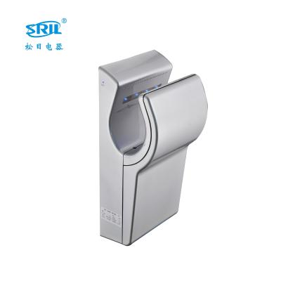 China Hotel HEPA Filter Sensor Plastic Luxury Automatic Hand Dryer ABS Spray Hand Dryer For Hotel Bathroom Public School Use for sale