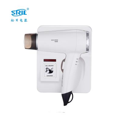 China Other 1600W Hotel Use Public Place Professional Quick-Drying Wall Mounted Hair Dryer (SRL1808) for sale