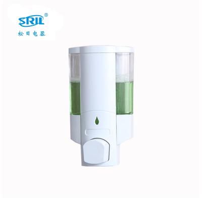 China Modern 380ml Factory Price Hot Sale New Product Hand Push Single Liquid Soap Dispenser for sale