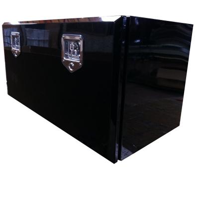 China Lockable And Waterproof Powder Coated Steel T Locking Under Body Truck Tool Box Customized Tool Box Ute Box For Pickup for sale