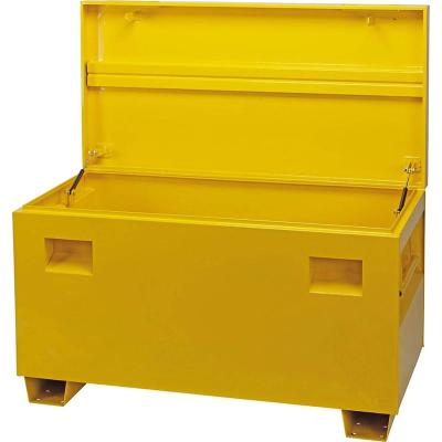 China Truck Customized Steel Job Site Tool Box Van forklift Garage Storage Vault Site Tool Box 30'' 36'' 48'' for sale