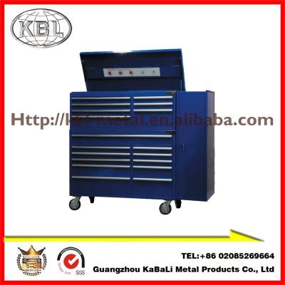 China Metal 56 Inch Garage Tool Cabinet Heavy Duty Steel Tool Box with 18 Drawers (KBL-L56W) for sale