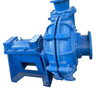 China Horizontal or vertical abrasion resistant centrifugal single suction slurry pump 299-1249m; ³ /h for sale