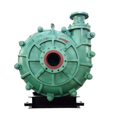 China Automotive industry high head river sand and gravel slurry ash wear resistant dredging mud one h horizontal cr.27 mud pump zu verkaufen