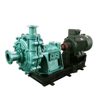 China Biofuel Industry 8inch Solid Abrasion Mud Pump Gold Mining Small Tailing Mud Pump for sale