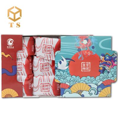 China Recyclable Custom Design Mooncake Carton Cajas de Papel Gift Box Paper Packaging for sale