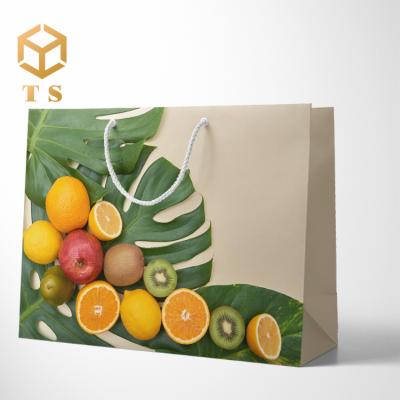 China Wholesale Cheap Recycled Materials Logo Large Laminated Grocery Flower Custom Fancy Marble Printing Cement Paper Bag for sale