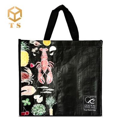 China Waterproof Accept Customized Logo And PP Non Woven Thermal Insulated Cooler Tote Lunch Bag for sale