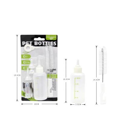 China Viable Factory Wholesale High Quality Dog Cat Feeding Bottle Puppy Dog Care Bottle for sale