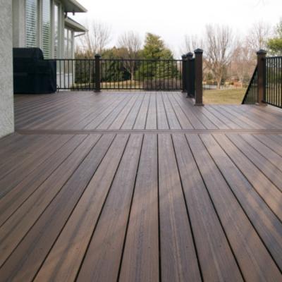 China Eco-Friendly Factory Direct Outdoor Wood Decking Plastic Wpc Composite Decking for sale