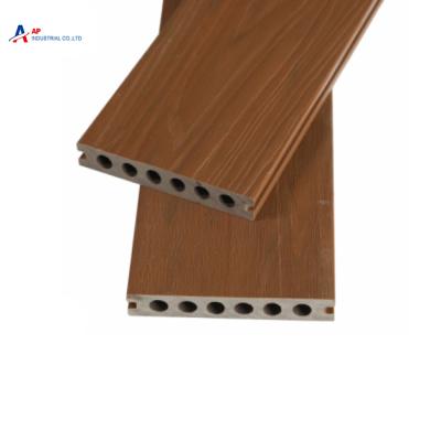 China Eco friendly durable garden composite decking boards outdoor wpc panels waterproof outdoor deck flooring for sale