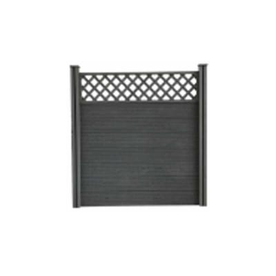 China Eco Friendly Wpc Compound Fence Horizontal Garden Fence Fence Wpc for sale