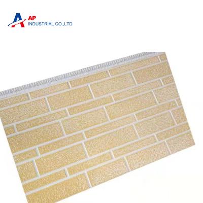 China Eco Friendly Outdoor Waterproof Metal Cut Board External Wall Insulation Decorative Wall Panel for sale