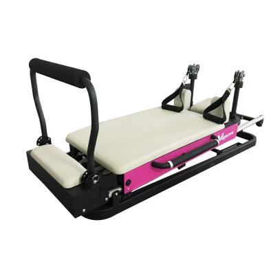 China Good Quality Home Use Folding Popular Pilates Reformer Springs Reformer Equipment For Home/Bedroom/Office Using 156*54*72cm for sale