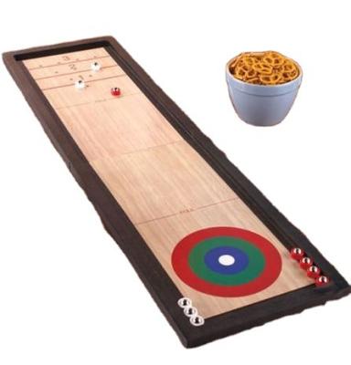 China MDF Table Top 3 in 1 Shuffleboard Game Set for sale