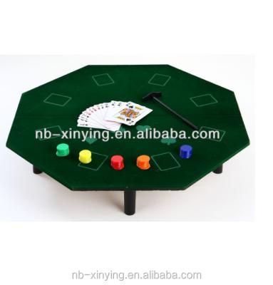 China Fashionable popular mini poker set with legs including 50pcs chips for sale