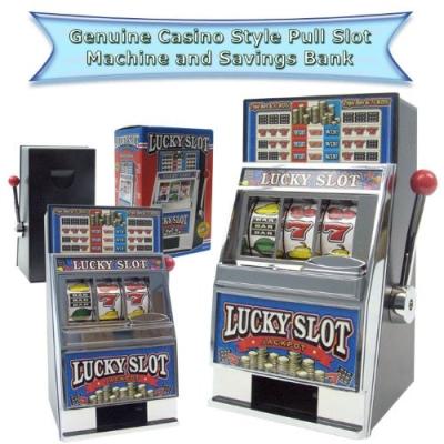 China ABS Hot Sales Cosino Slot Machine Bank for sale