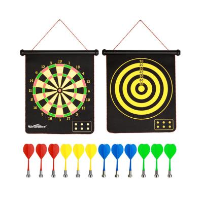 China Magnetic + Magnetic Velvet Double Sided Safety Scoreboard Target Game Set For Kids for sale