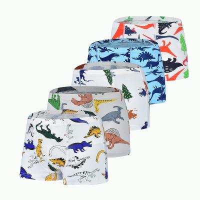 China Wholesale Thermal Panties Boys Underwear Cotton Cartoon Dinosaur Gay Kids Shorts Panties For Teenagers Comfortable Cotton Briefs for sale