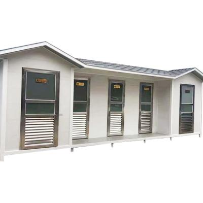 China Modern built-in toilet public toilet is simple and convenient light steel prefab house for sale