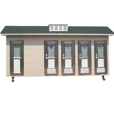 China Modern built-in toilet public toilet is simple and convenient light steel prefab house for sale