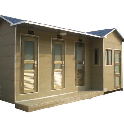 China Modern built-in toilet public toilet is simple and convenient light steel prefab house for sale