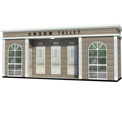 China Modern built-in toilet public toilet is simple and convenient light steel prefab house for sale