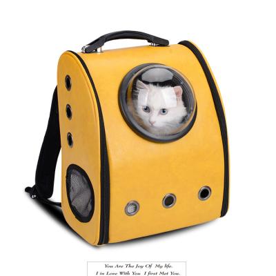 China Multi Receiver Carrier Clear Dog Cat Cages Carriers Backpack Fashion Waterproof Travel Cat Bag Pet Backpack for sale