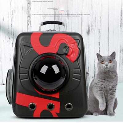 China Cat Backpack Bubble Bag Insulated Airline Approved Travel Carriers Dog Backpack Capsule Small Pet Carrier Cat Bag for sale