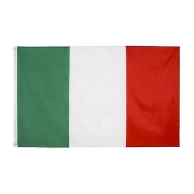 China Hanging Flag 90x150cm Red White Green Italy Flag Italian National 3x5 Flags for sale