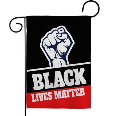 China Nonwoven Black Lives Matter Yard Flag for sale