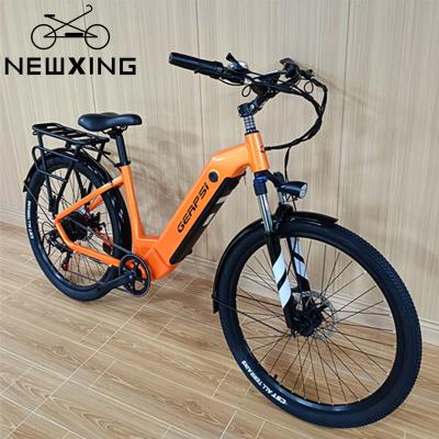 China EU Warehouse Factory Wholesale Price Fashionable Hot Selling Dual Stage Suspension Step By Fat Tire Ebike 750w 1000w Motor Ebike for sale