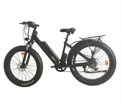 China Fashionable 26 E Tire Fat Cycle Electric Bike For Sale Mtb Mountain Bike Hub Electric Bike 500W Max Charger Motor Frame Power for sale