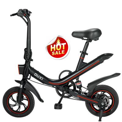 China EU Warehouse OUXI V1 V5 V6 eBike Common Type Foldable 350W 500W 12