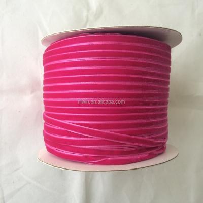 China Simple Face Stretch Velvet Ribbon Wholesale for sale