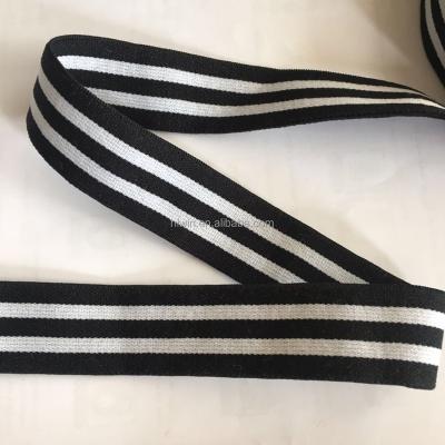 China Viable woven striped elastic band for sale