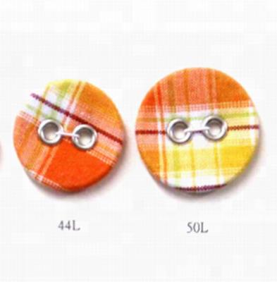 China Dry Cleaning Self Cloth Metal Grommet Covered Button for sale