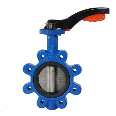 China General Manufacturer Spot LT Handle Wafer Soft Sealing Flange Butterfly Valve for sale