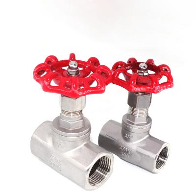 China Kitchen Stainless Steel Ball Valve Home Manual Screw In Gate Valve for sale