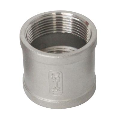 China Stainless Steel Precision Cast Iron JointsHigh Quality Connector Pipe Fittings Stainless Steel Size 1/8-4 for sale